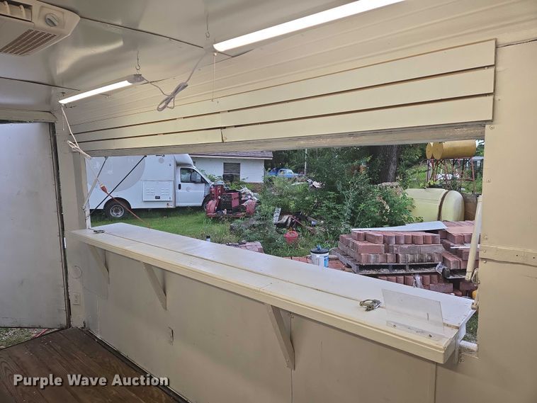 image for item EN8280 1997 Titan enclosed cargo trailer