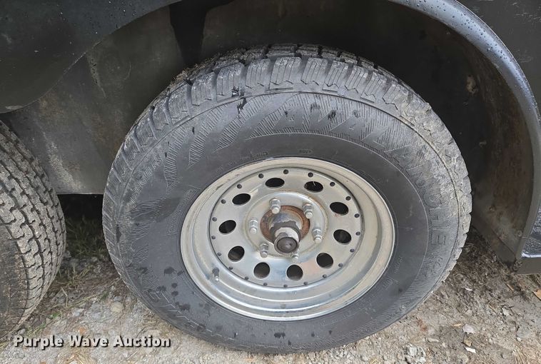 image for item EN8280 1997 Titan enclosed cargo trailer