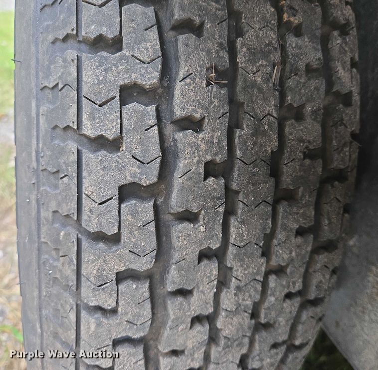 image for item EN8280 1997 Titan enclosed cargo trailer