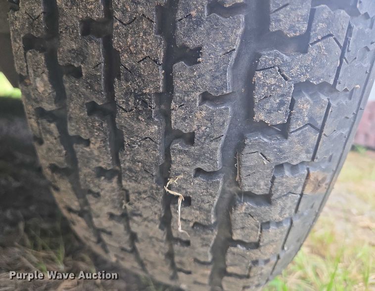 image for item EN8280 1997 Titan enclosed cargo trailer