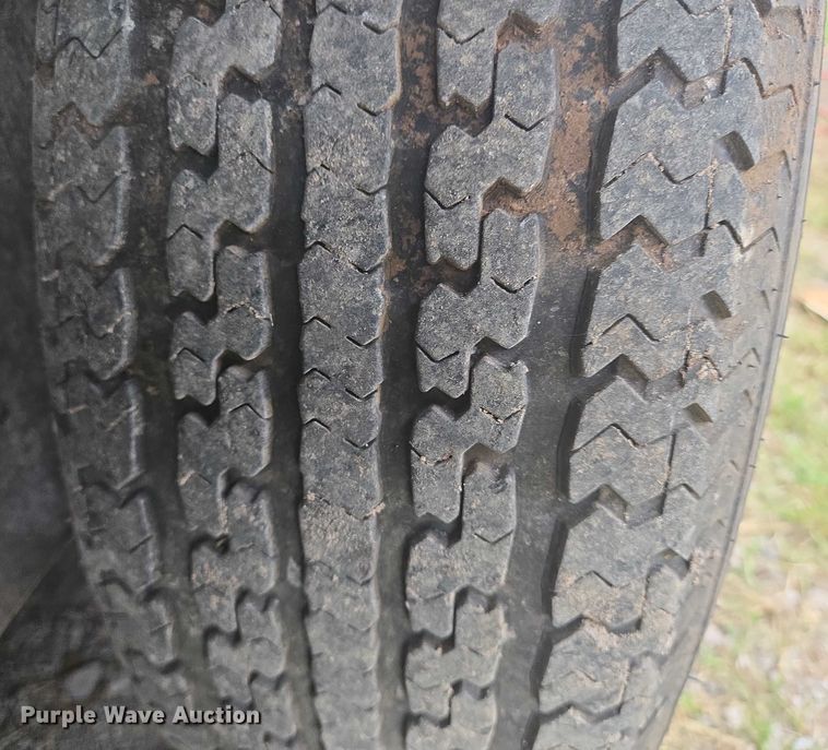 image for item EN8280 1997 Titan enclosed cargo trailer