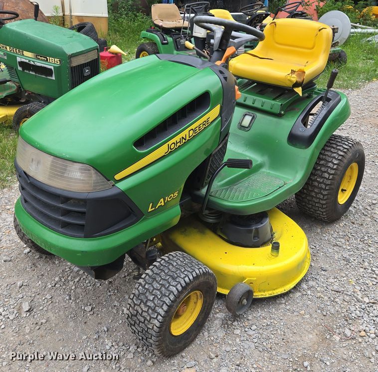 image for item EN8286 John Deere LA105 lawn mower