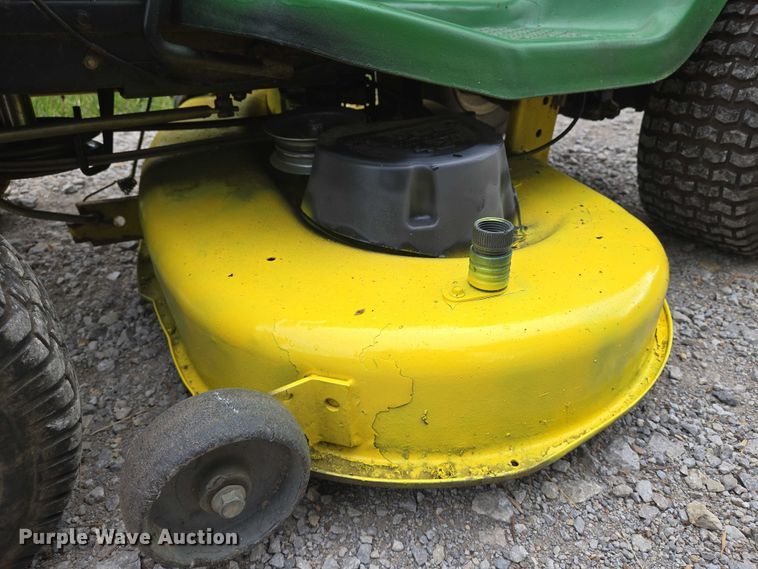 image for item EN8286 John Deere LA105 lawn mower