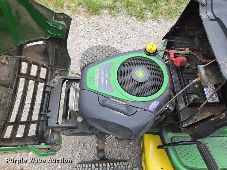 image for item EN8286 John Deere LA105 lawn mower