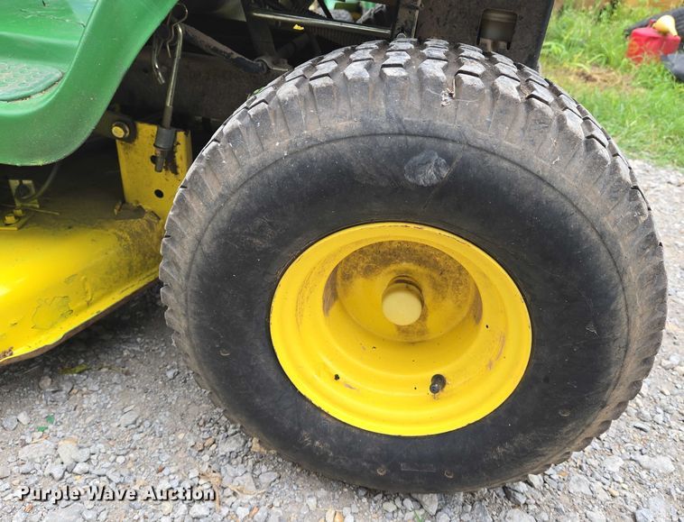 image for item EN8286 John Deere LA105 lawn mower