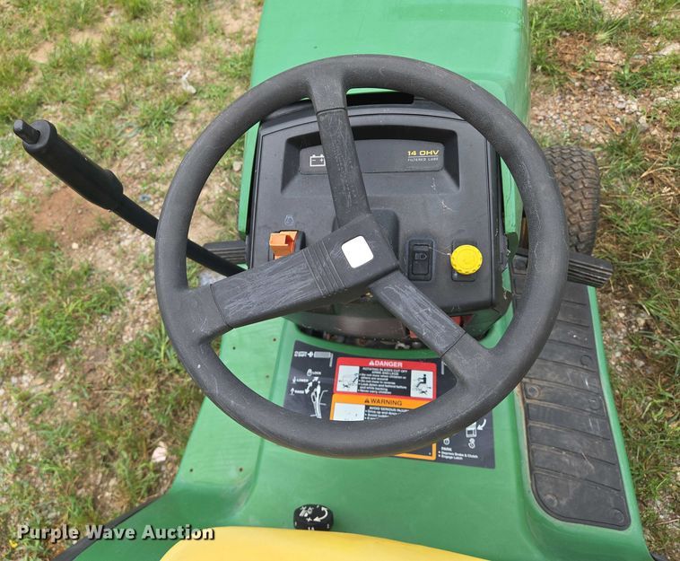 image for item EN8290 John Deere GT242 lawn mower