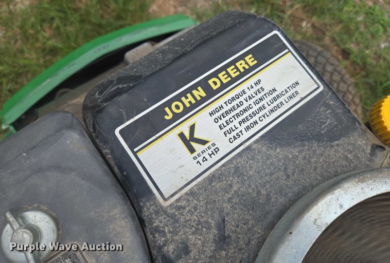 image for item EN8290 John Deere GT242 lawn mower