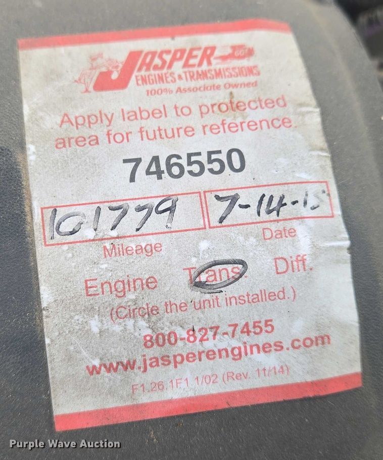 image for item EN8303 2011 Ford E450 RV