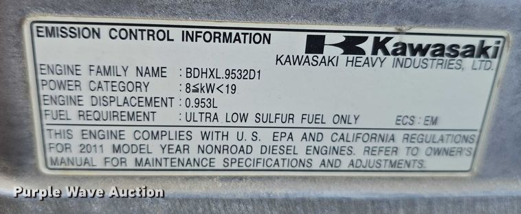 image for item EO1540 2012 Kawasaki Mule 4010 utility vehicle