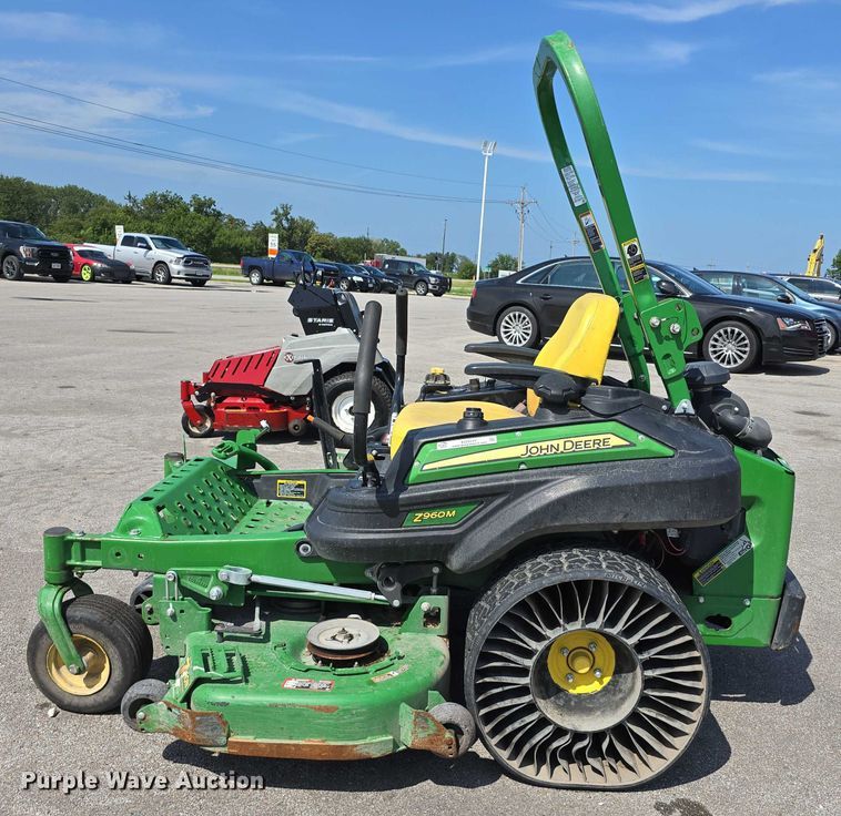 image for item EO1577 2017 John Deere Z960M ZTR lawn mower