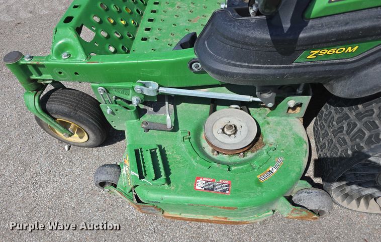 image for item EO1577 2017 John Deere Z960M ZTR lawn mower