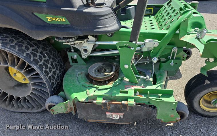 image for item EO1577 2017 John Deere Z960M ZTR lawn mower