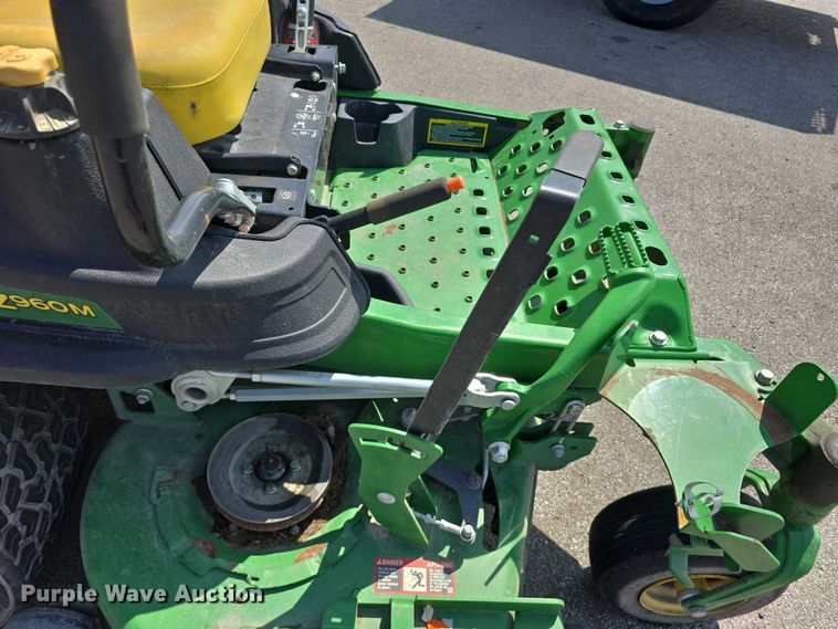 image for item EO1577 2017 John Deere Z960M ZTR lawn mower