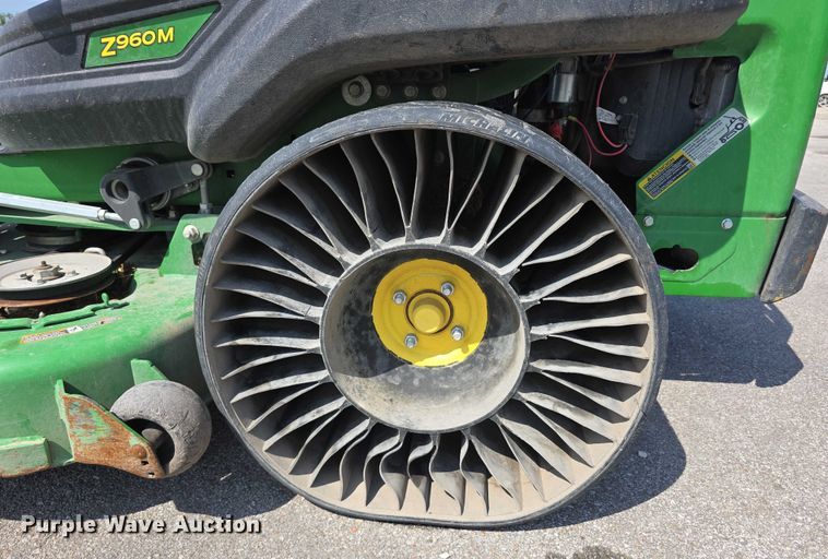 image for item EO1577 2017 John Deere Z960M ZTR lawn mower