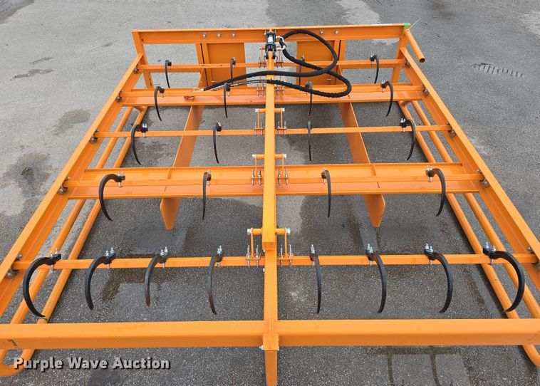 image for item EO1580 2024 LandHonor HAG-12-24Q skid steer hay accumulator grapple