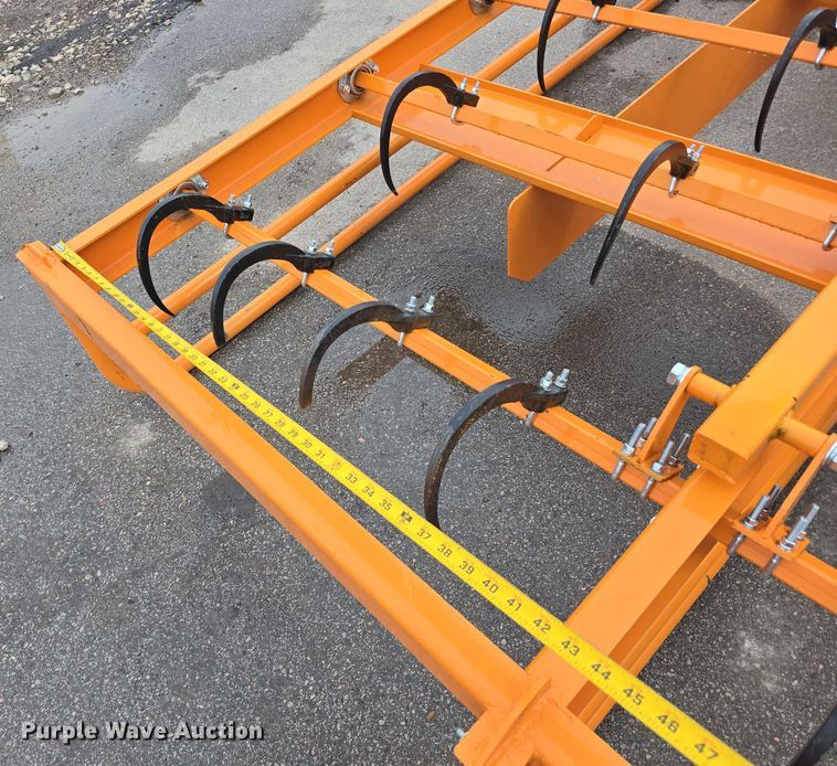 image for item EO1580 2024 LandHonor HAG-12-24Q skid steer hay accumulator grapple