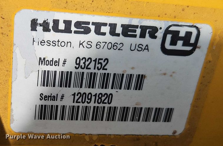 image for item EO4572 Hustler 932152 lawn mower