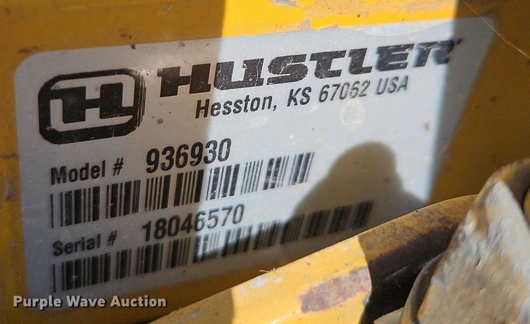 image for item EO4573 Hustler 936930 ZTR lawn mower