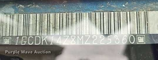 image for item EO4579 1991 Chevrolet K1500 pickup truck