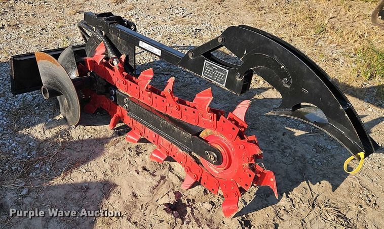 image for item EO4596 2024 GIYI GY-X380 skid steer trencher