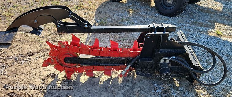 image for item EO4596 2024 GIYI GY-X380 skid steer trencher