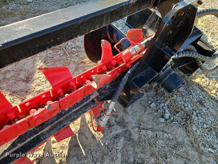 image for item EO4596 2024 GIYI GY-X380 skid steer trencher