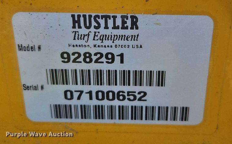 image for item EO4598 Hustler FasTrak ZTR lawn mower