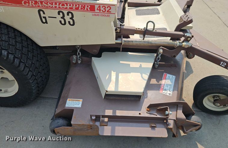 image for item EO4603 2008 Grasshopper 432 ZTR lawn mower