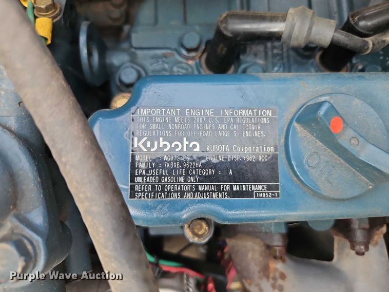 image for item EO4603 2008 Grasshopper 432 ZTR lawn mower