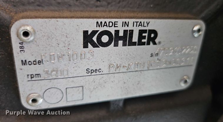 image for item EO4606 Kohler KDW1003 engine