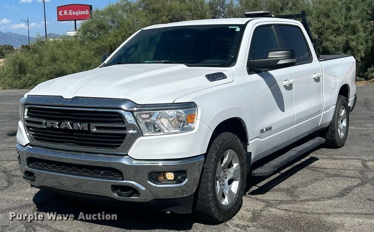 image for item EQ0514 2021 Dodge Ram 1500 Crew Cab pickup truck