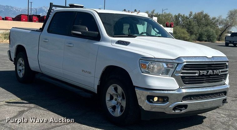 image for item EQ0514 2021 Dodge Ram 1500 Crew Cab pickup truck