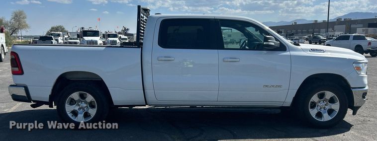 image for item EQ0514 2021 Dodge Ram 1500 Crew Cab pickup truck