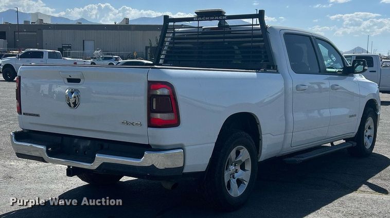 image for item EQ0514 2021 Dodge Ram 1500 Crew Cab pickup truck