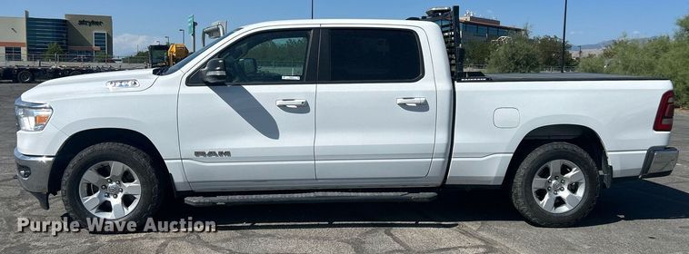 image for item EQ0514 2021 Dodge Ram 1500 Crew Cab pickup truck