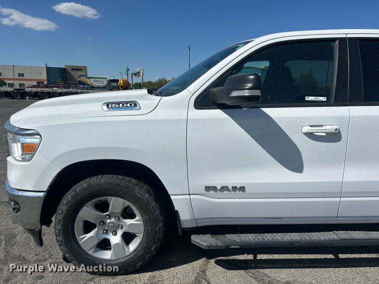 image for item EQ0514 2021 Dodge Ram 1500 Crew Cab pickup truck