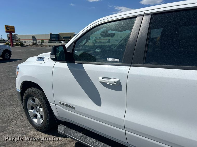 image for item EQ0514 2021 Dodge Ram 1500 Crew Cab pickup truck