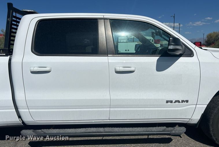 image for item EQ0514 2021 Dodge Ram 1500 Crew Cab pickup truck