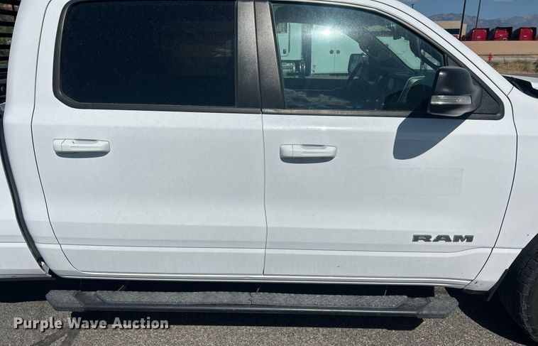 image for item EQ0514 2021 Dodge Ram 1500 Crew Cab pickup truck