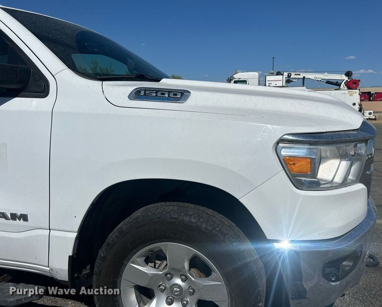 image for item EQ0514 2021 Dodge Ram 1500 Crew Cab pickup truck