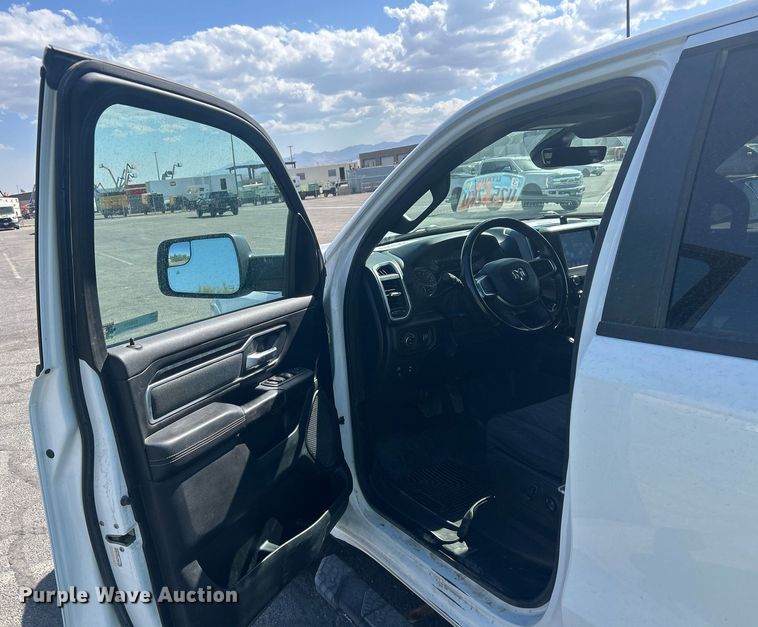 image for item EQ0514 2021 Dodge Ram 1500 Crew Cab pickup truck