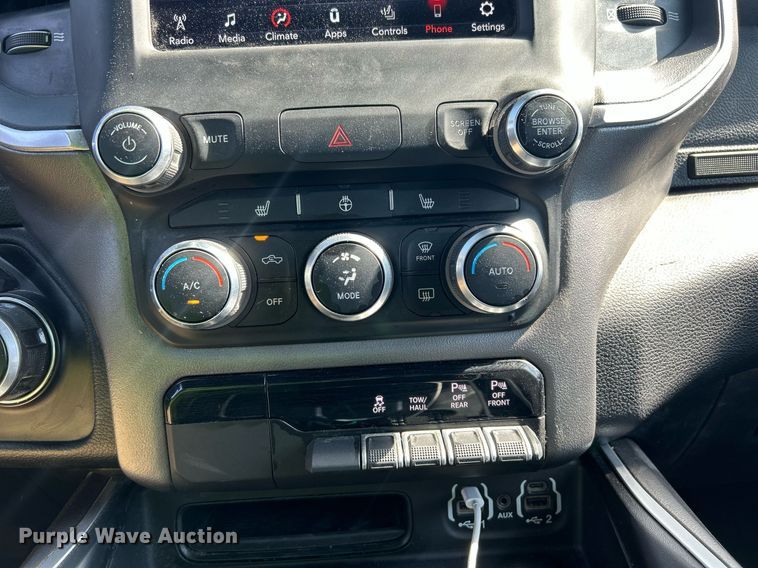 image for item EQ0514 2021 Dodge Ram 1500 Crew Cab pickup truck