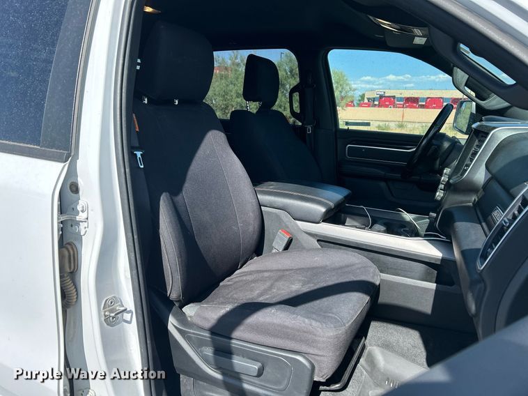 image for item EQ0514 2021 Dodge Ram 1500 Crew Cab pickup truck