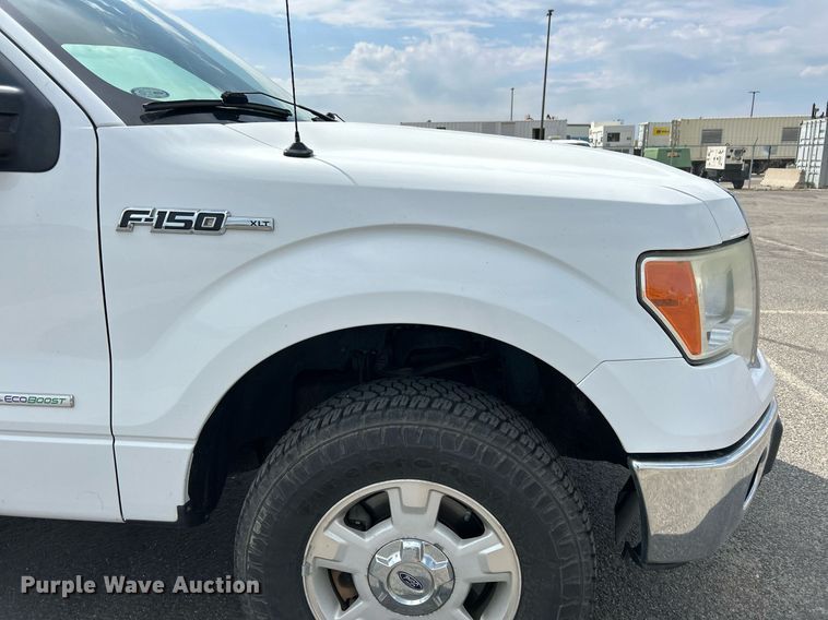 image for item EQ0523 2013 Ford F150 SuperCab pickup truck