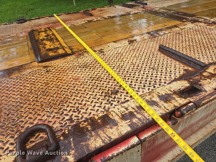 image for item EQ2630 1973 SCHW Drop Deck Trailer