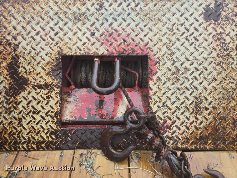 image for item EQ2630 1973 SCHW Drop Deck Trailer