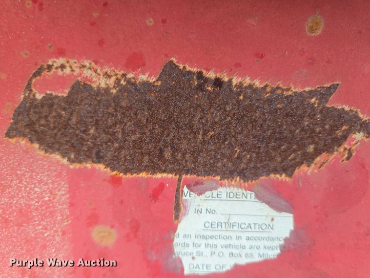 image for item EQ2630 1973 SCHW Drop Deck Trailer