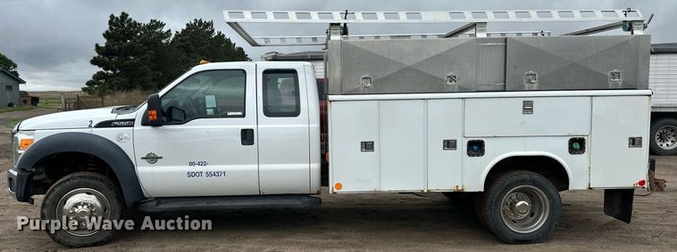 image for item EQ4712 2012 Ford F550 SuperCab utility / service truck