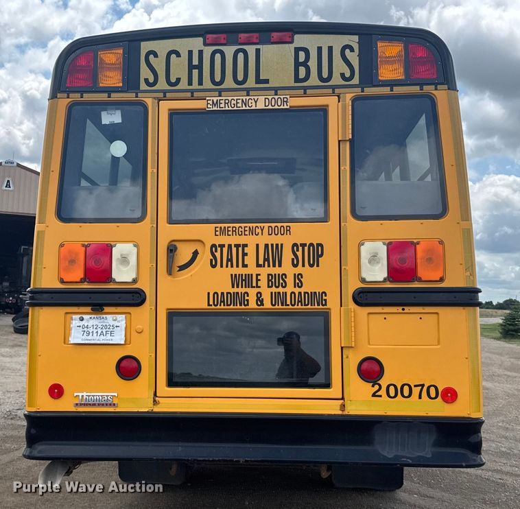 image for item ER2227 2011 Thomas Built school bus