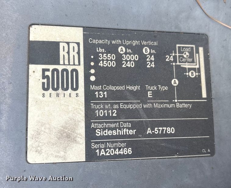 image for item ET7001 Crown RR 5000 Series order picker